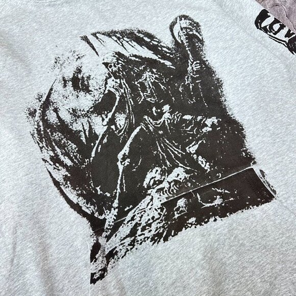 Vetements Light Grey Printed Hoodie - Picture 9 of 12